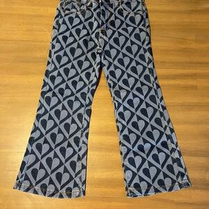 Heart Denim Jeans